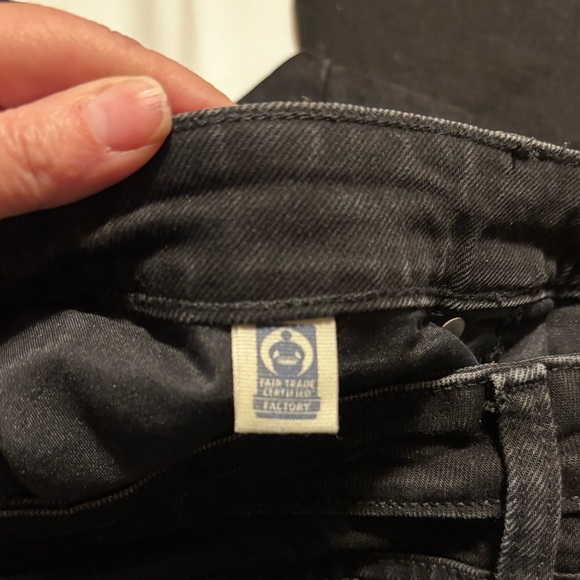 Wild Fable black Highest Rise baggy distressed jeans, 18W - Picture 11 of 15